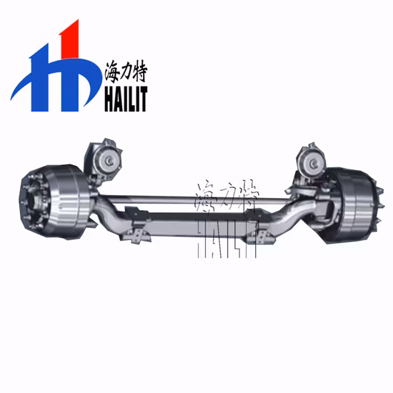 Dimensioni del rimorchio per semirimorchi a pianale ribassatoAsse per rimorchio a pianale ribassato in vendita Prodotto in Cina