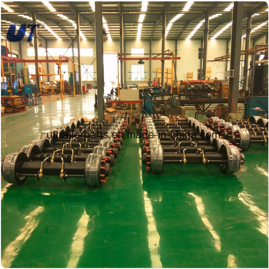 Asse per rimorchio Asse per semirimorchio a pianale ribassato piccolo da 11 t